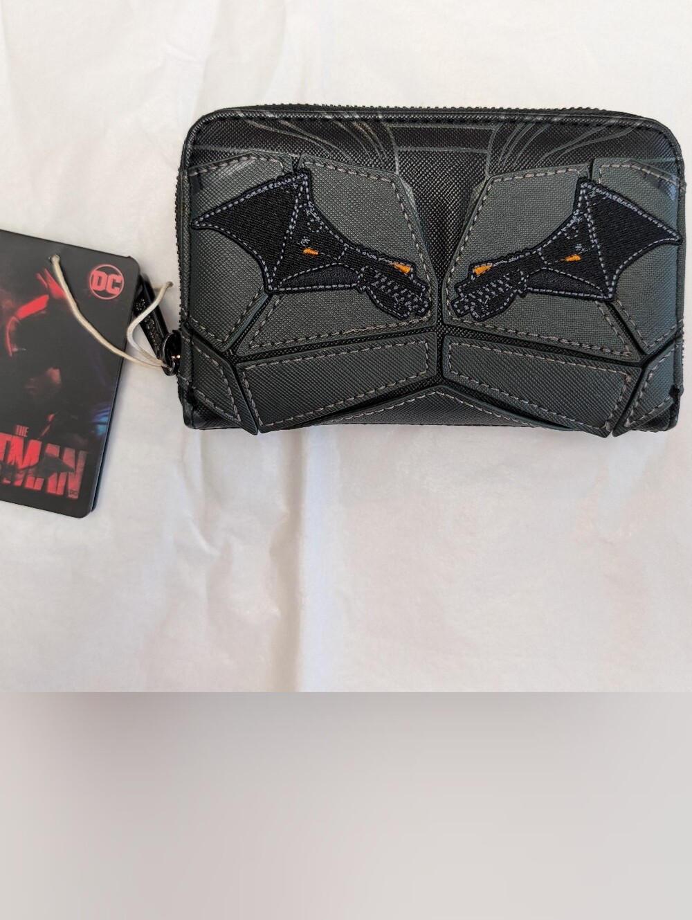 Loungefly DC Comics The Batman Cosplay Zip Around Wallet - New With Tags